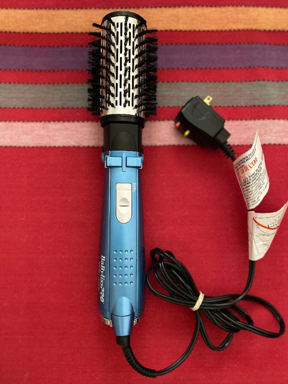 BabylissPro Nano Titanium Rotating Hot Air Brush 2" BNT178UC